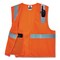 Ergodyne GloWear 8210Z Class 2 Economy Mesh Vest, Polyester, Orange, 4X-Large/5X-Large 21049 - alternate 7
